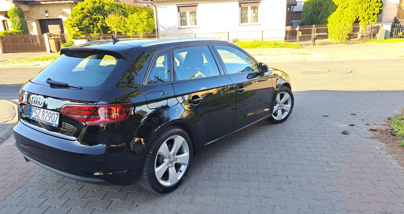 Audi A3 cena 54999 przebieg: 46000, rok produkcji 2013 z Szamotuły małe 497